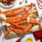 2.8 lbs of King Crab Legs Fresh, Sweet, and Plump